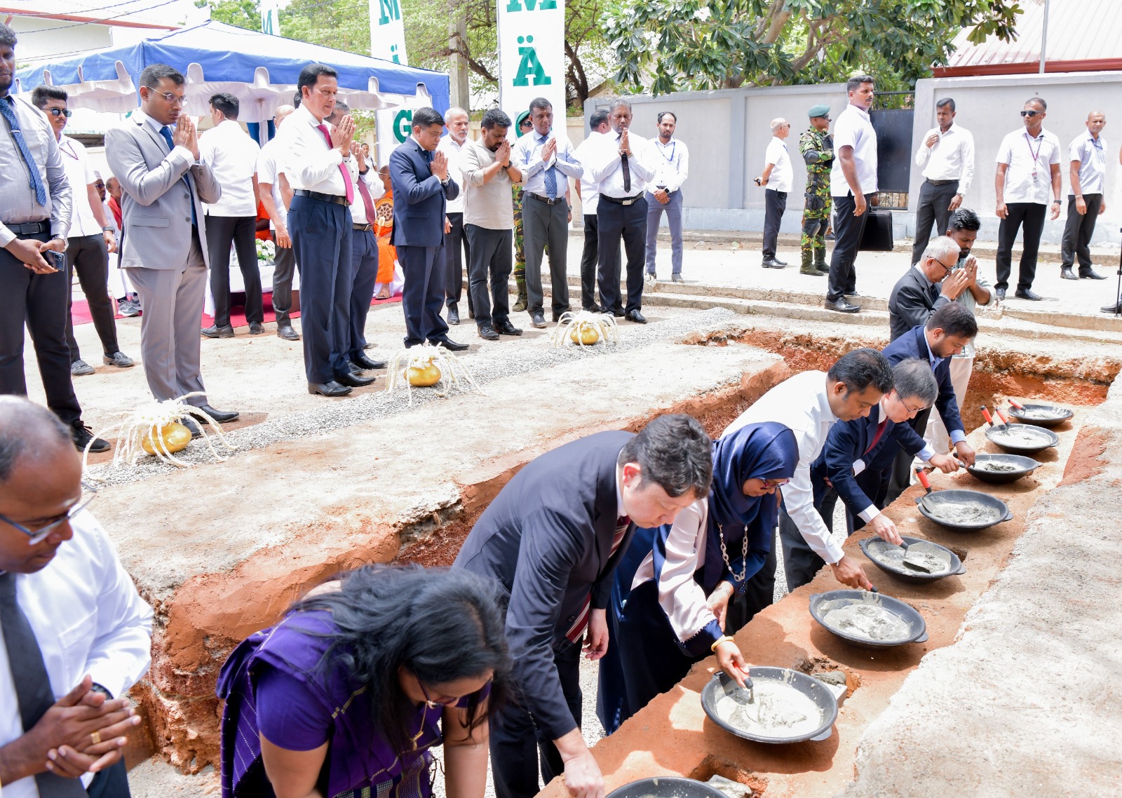 ත්‍රීකුණාමලය දිස්ත්‍රික් මහ රෝහලේ  නව හෘද රෝග ඒකක ගොඩනැගිල්ලේ ඉදිකිරීම් ඇරඹේ