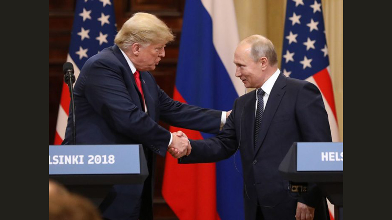 Trump says he trusts Putin more than US 'intelligence lowlifes'