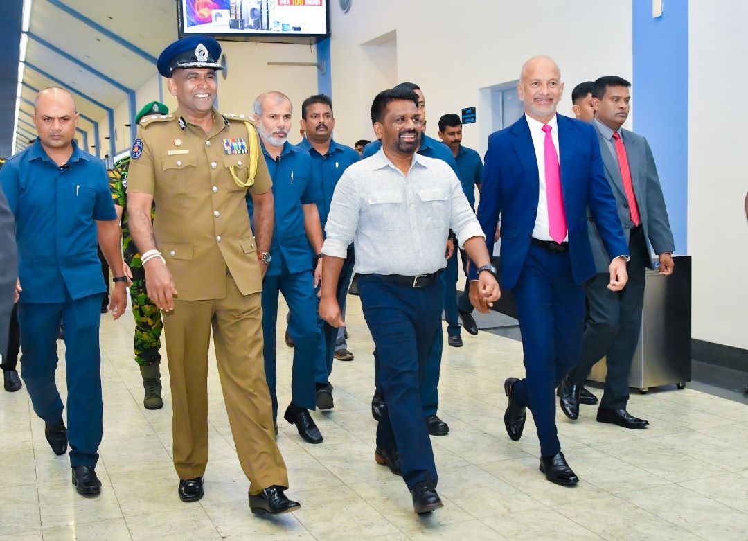 ජනපති ජර්මානු නිල සංචාරය සඳහා දිවයිනෙන් පිටත්ව යයි