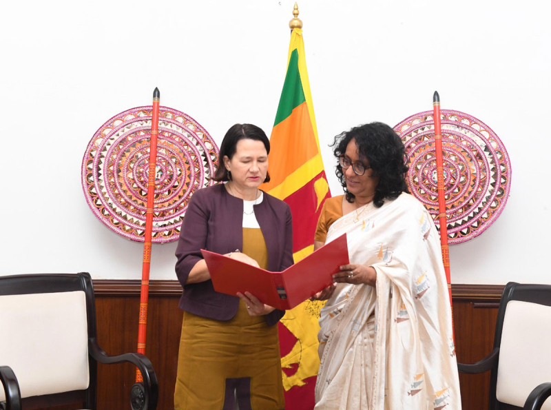 Catherine West, UK Minister for the Indo-Pacific, Meets Sri Lankan Prime Minister 