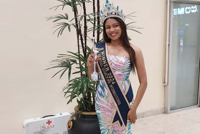 Miss International – 2024 රූ රැජින තරගාවලිය ජයගත් තිලිණි දිවයිනට