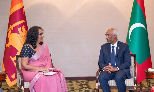 මාලදිවයින් ජනාධිපති අගමැතිනිය හමුවෙයි