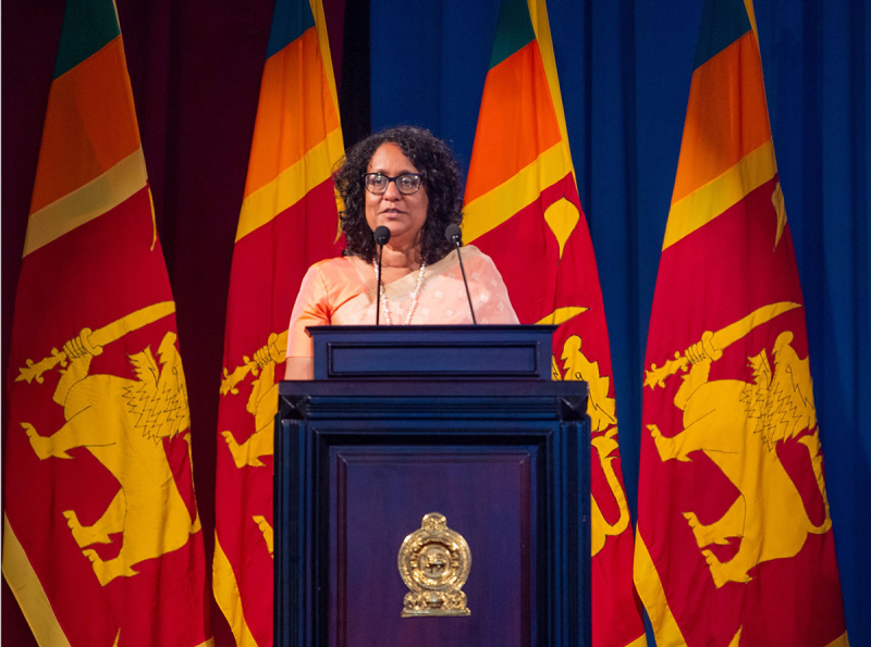 රටක දියුණුව රැඳී තිබෙන්නේ රටේ මිනිස්සුන්ගේ නිෂ්පාදන දායකත්වය මත - අගමැතිනී 