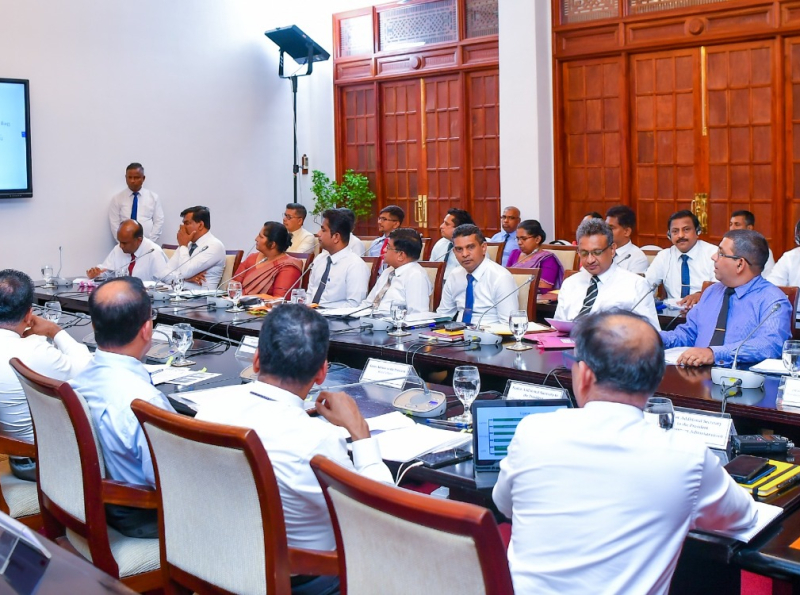 “ප්‍රජාශක්ති” ඇතුළු රජයේ සංවර්ධන වැඩසටහන්වල ප්‍රගතිය සමාලෝචනයට 