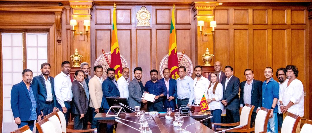 ජනපති සහ ශ්‍රී ලාංකික ප්‍රාසාංගික කලාකරුවන්ගේ ඒකාබද්ධ සංසදය අතර හමුවක්