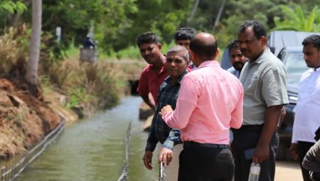 රාජාංගනය යාය 08 බෙදුම් ඇල ප්‍රතිසංස්කරණ කටයුතු ආරම්භ වෙයි