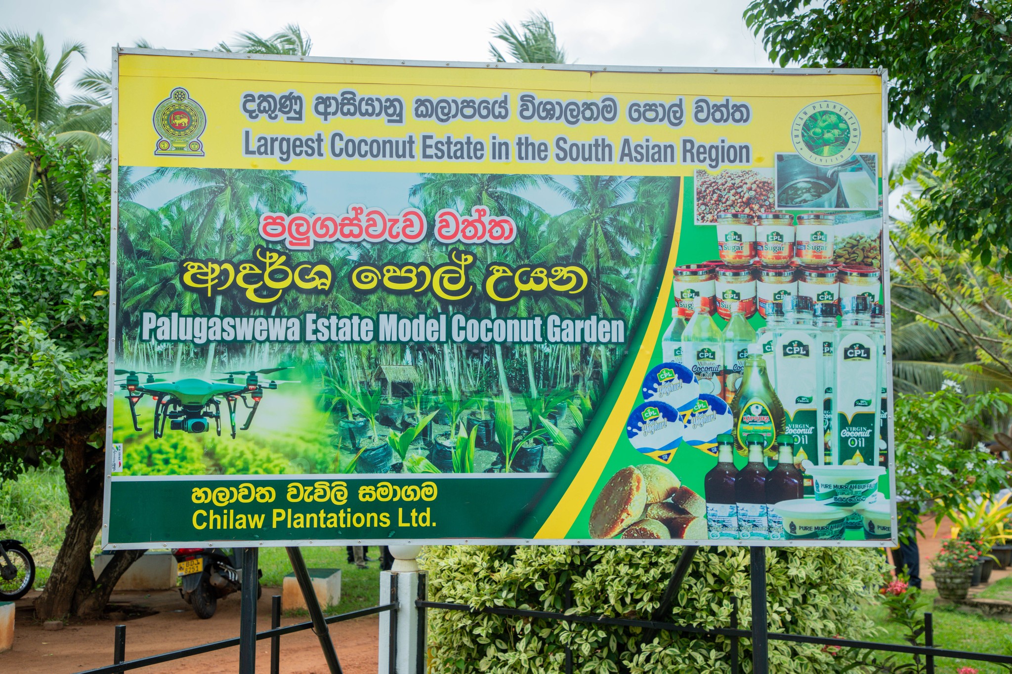 පොල් වගාකරුවන්ට සහන මිලට පොල් පොහොර මෙට්‍රික් ටොන් 30ක්