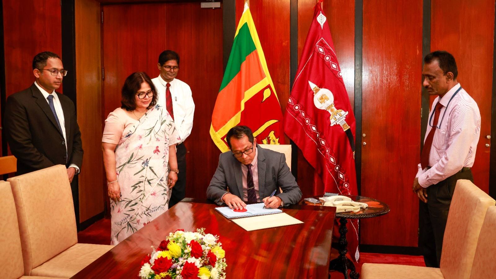ජාතික විගණන (සංශෝධන) පනත් කෙටුම්පතට  කථානායකවරයාගේ සහතිකය 