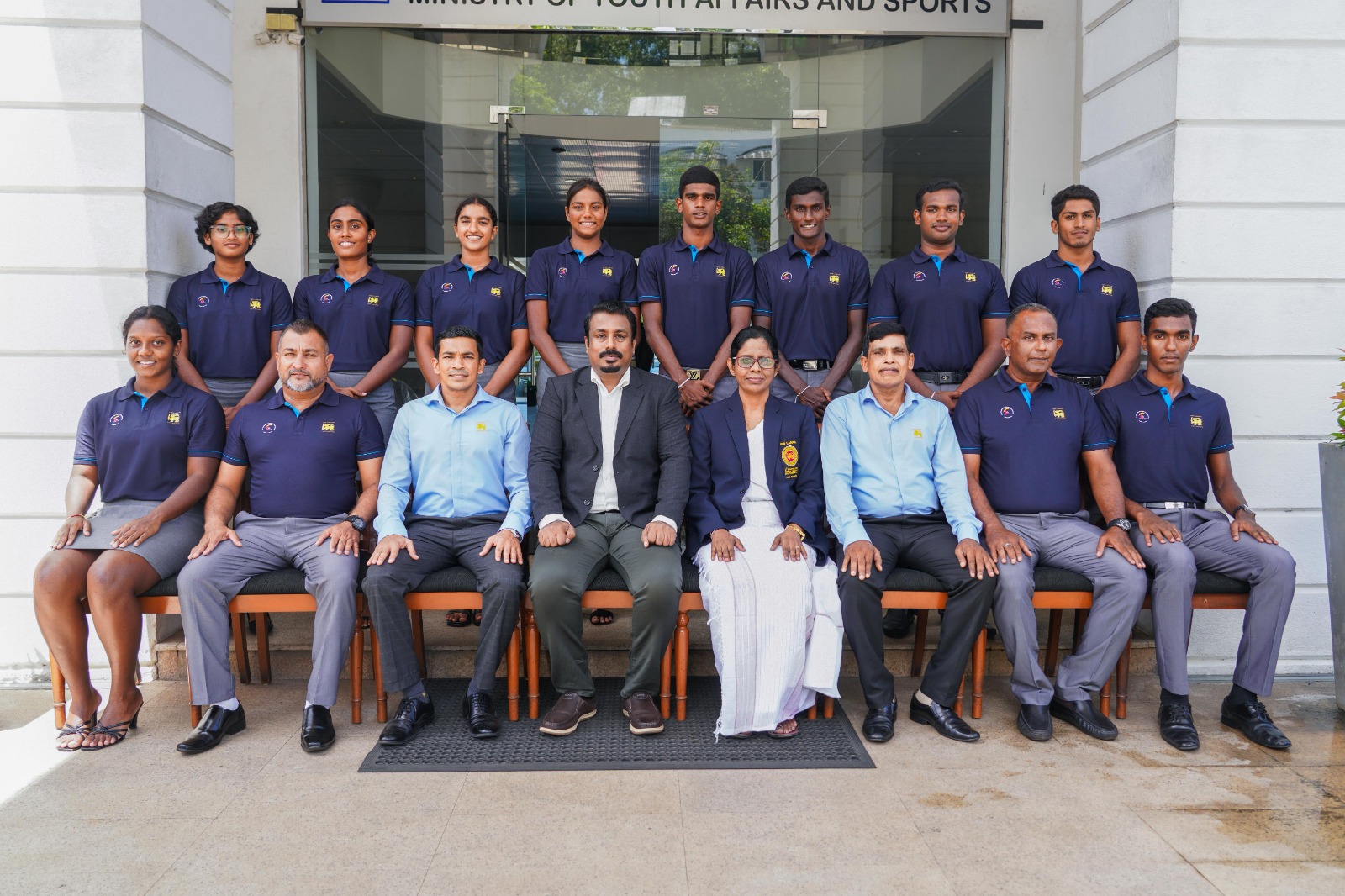  පොදු රාජ්‍ය මණ්ඩලීය ජීවිතාරක්ෂක ශුරතාවලියට යන ශ්‍රී ලංකා කණ්ඩායම තරුණ කටයුතු නියෝජ්‍ය ඇමැති හමුවෙයි