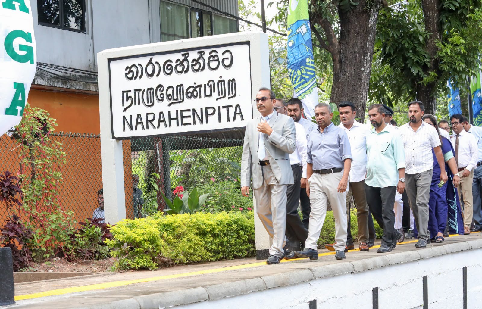 නාරාහේන්පිට දුම්රිය ස්ථානය නැවතත් ජනතා පරිහරණයට