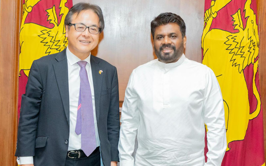 දූෂණයෙන් තොර රටක් බිහි කිරීමේ ජනපතිගේ වැඩපිළිවෙළට ජපන් රජයේ පූර්ණ සහාය