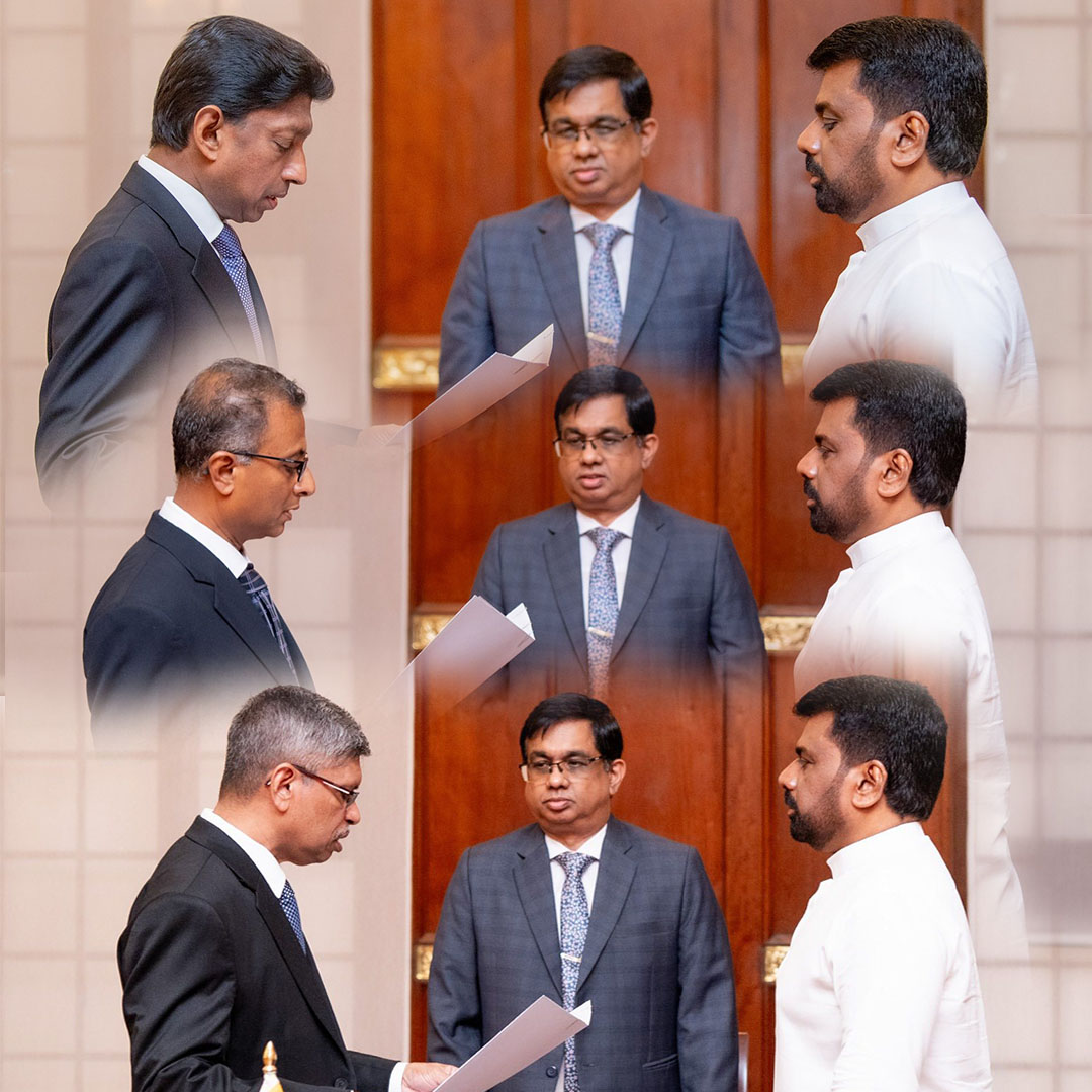 නව අභියාචනාධිකරණ සභාපති සහ අභියාචනාධිකරණ විනිසුරුවරු දෙදෙනෙක් දිවුරුම් දෙති