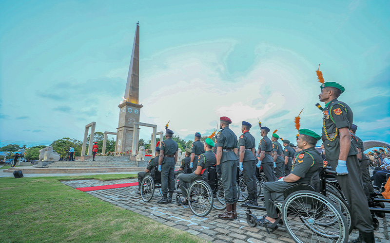 රණවිරුවන්ට සින්නක්කර ඔප්පු වැඩසටහනක් 