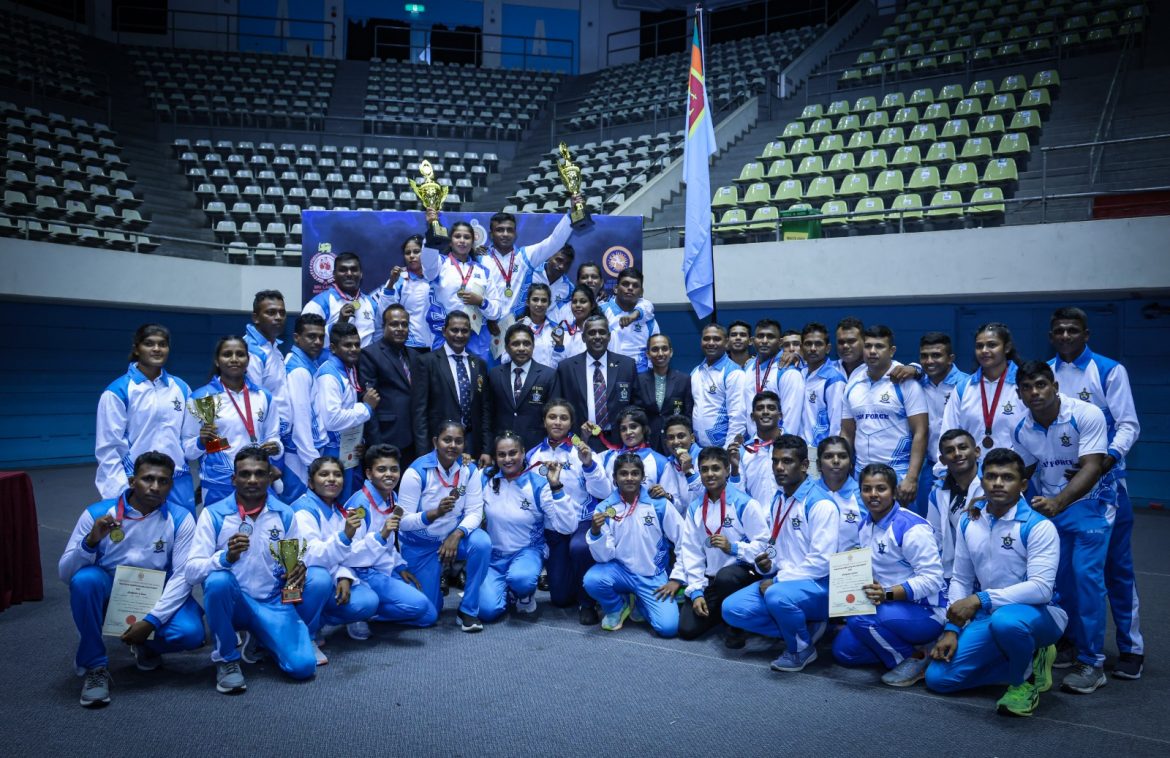 83 වන ජාතික මල්ලවපොර ශූරතාවලියේදී ගුවන් හමුදාව ඓතිහාසික ද්විත්ව ජයග්‍රහණයකින් කිරුළු දරයි