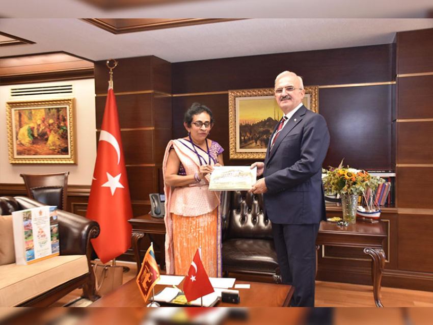 Ambassador of Sri Lanka calls on the Deputy Minister of Interior of Türkiye 