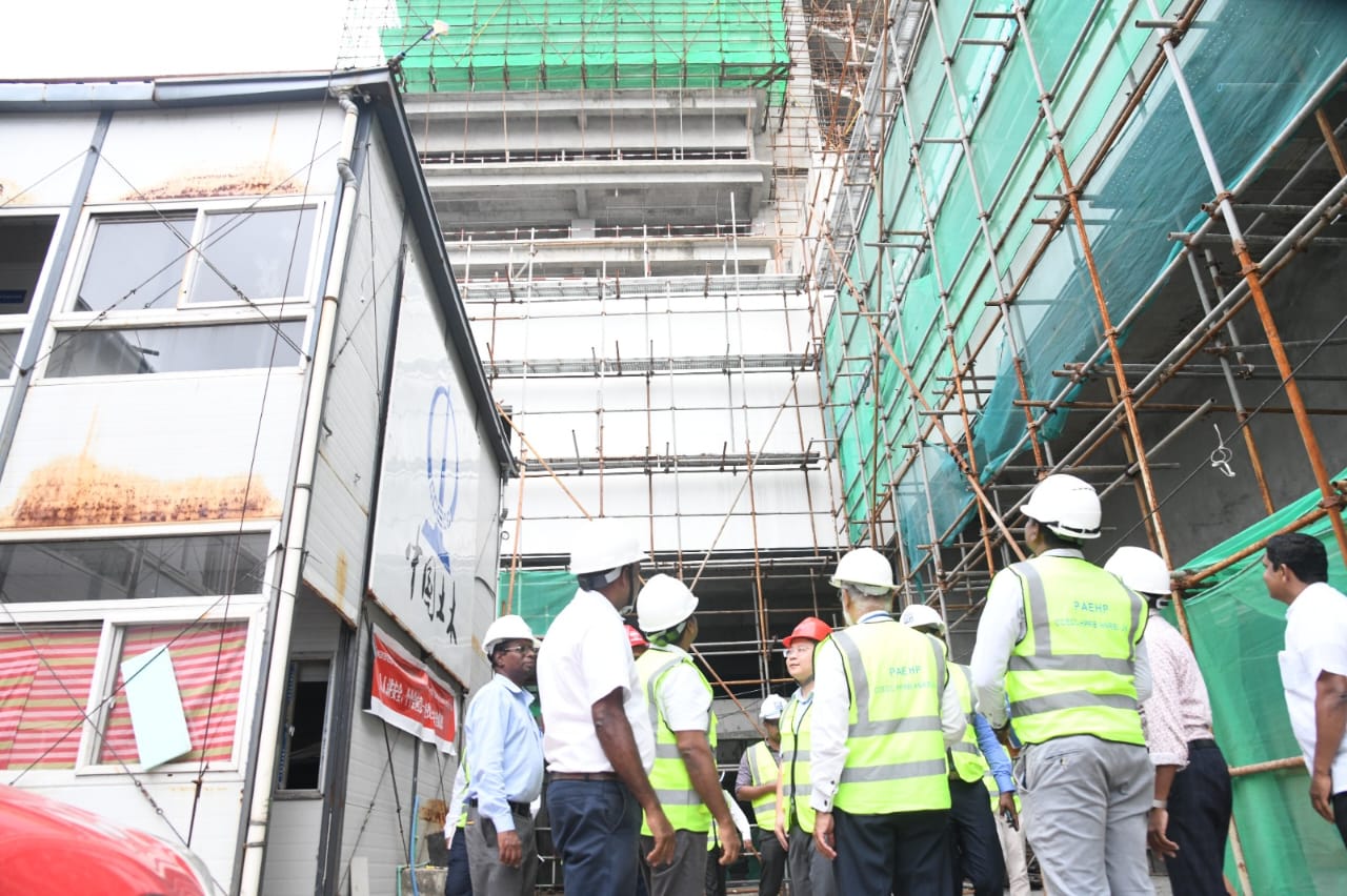 කොළඹ වරාය Maritime Facility ගොඩනැගිල්ලේ ඉදිකිරීම් කඩිනම් කිරීමට උපදෙස්