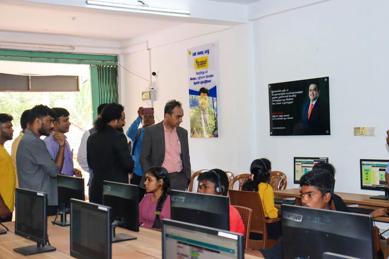 India’s Deputy High Commissioner visits DP Education IT Campus in Jaffna
