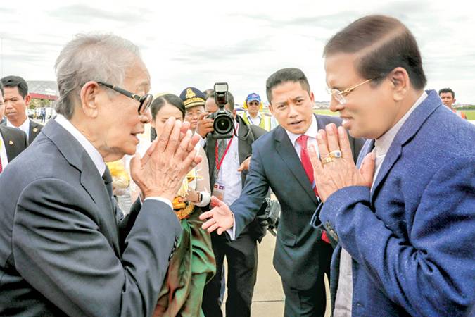President begins Cambodia state visit