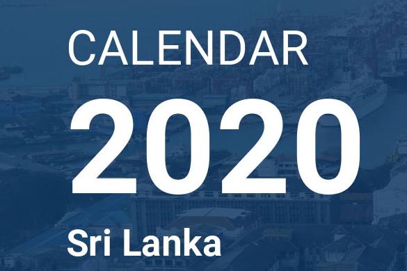 LIST: 2020 Srilankan Holidays