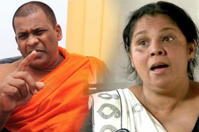 Sandya says Gnanasara Thero’s release puts family in danger