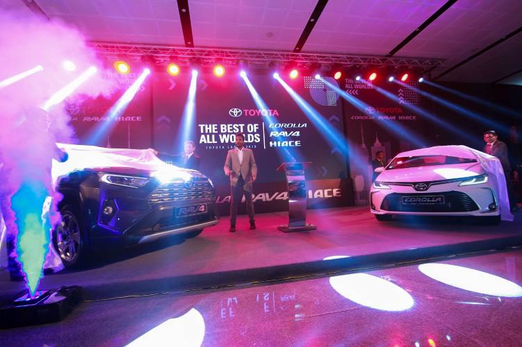 Toyota Introduces New RAV4 Range and the HIACE Van for SL