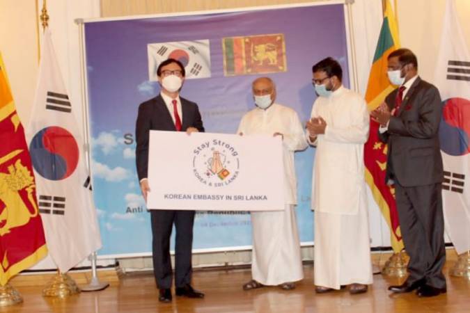 Korea extends support to Sri Lanka to deal with pandemic