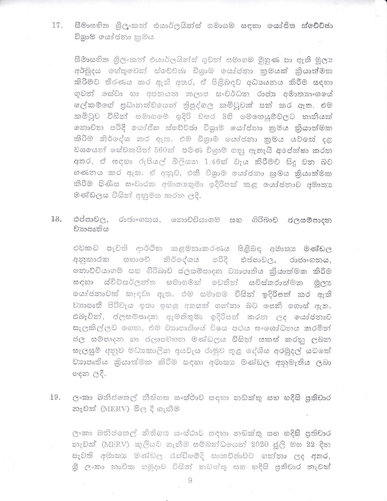 Cabinet Decision on 16.11.2020 page 009