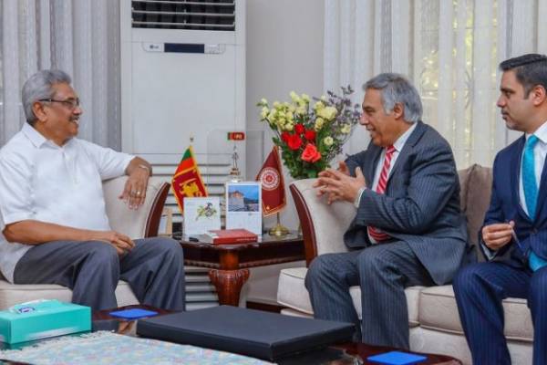 Finance Minister of Afghanistan holds talks with President Rajapaksa