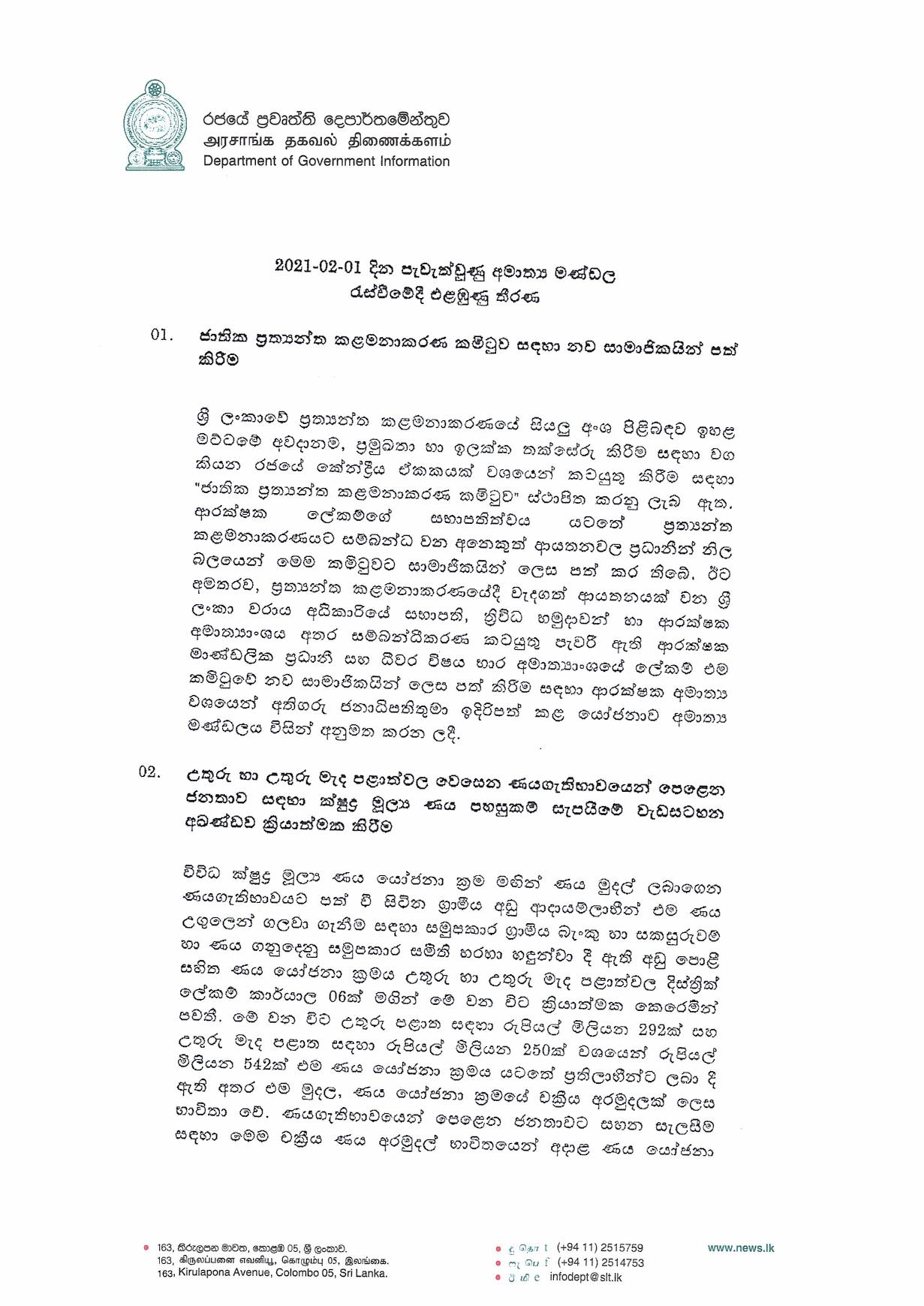 Cabinet Decision on 01.02.2021 page 001 1