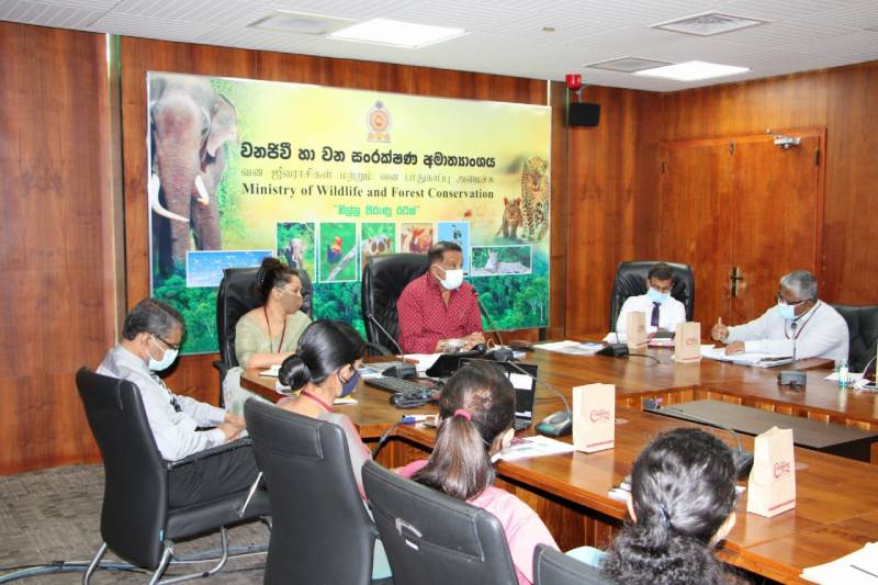 වනජීවී හා වන සංරක්ෂණ අමාත්‍යංශය සඳහා වූ තිරසර සංවර්ධන අභිමතාර්ථ ප්‍රවාහගත කිරීමේ  වැඩමුළුව