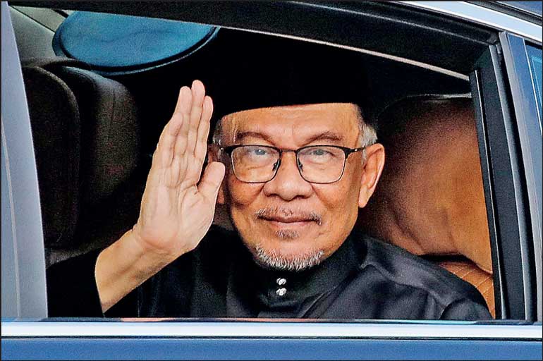 Anwar Ibrahim sworn in as Malaysia’s Prime Minister