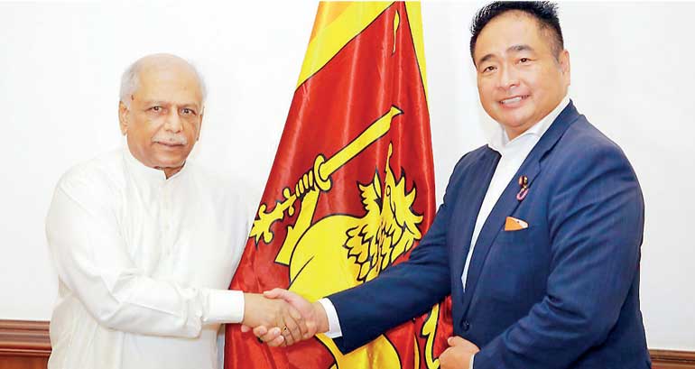 Senior Japanese Parliamentarian on fact-finding mission to help SL