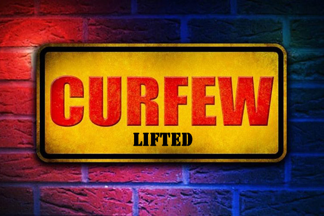 Curfew in 21 districts relaxed today