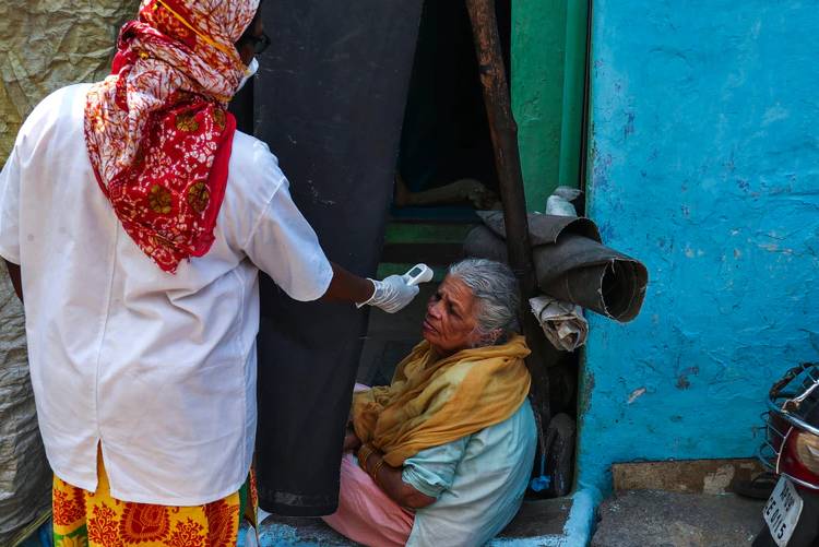 Pandemic’s Second Wave Inundates Rural Areas in India