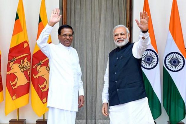 India and Sri Lanka agree to work together for peace and security