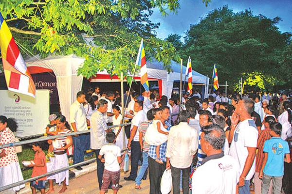Ministry permits danselas, pandals for Poson