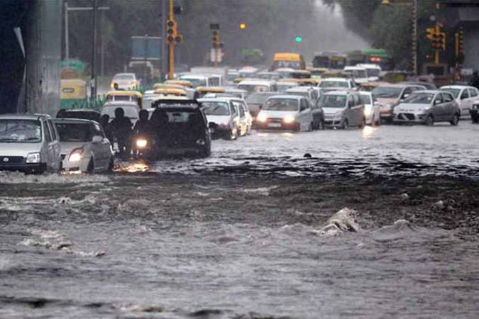 Colombo roads flooded