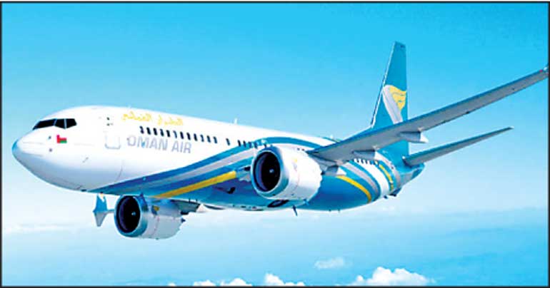 Oman Air stops flights to Colombo and several other South Asian cities
